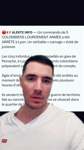 Maru Actu Officiel on Instagram: "Commando colombien armé à Lyon"