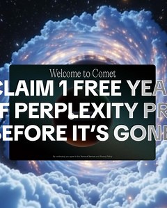 🚨 Students get Perplexity Pro Comet FREE For a limited time!!! 🚨 💸 $2,400 in value free!!! 💸 You Get: 🧠 Comet browser. World's first browser to have an AI-assistant embedded 🧠Access to the latest advanced AI models (including ChatGPT, Grok, Claude, Gemini, Sonar, and others) for research and summarization 🧠 Image and video generation from DALL-E, FLUX and GPT #Perplexity #Comet #AI #Browser #GoogleChrome #Chrome #AIAssistant #Automation #Productivity #CometAI #CometCampus | Perplexity AI