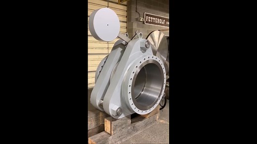 Demonstration of a SchuF-Fetterolf 30-inch Cam Set Line Blind Valve