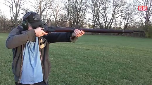 实测：斯普林菲尔德M1873活门式单发步枪，可称得上是古董了！