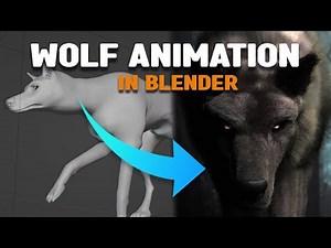 "The Great Gray Wolf" - 3D Animation made with Blender