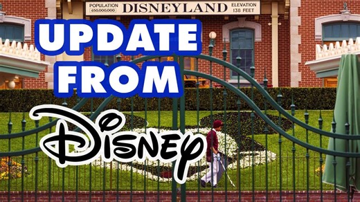 UPDATE from Disney on parks reopening from Tuesday press conference