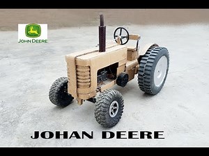 WOW! Super John Deere Tractor || How to make Old John Deere Tractor with cardboard || DIY ||
