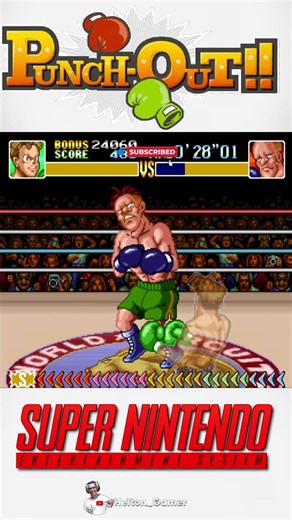 Super Punch-Out!! Super Nintendo #retrogaming