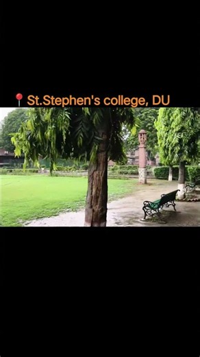 St.Stephen's college beautiful campus |#ststephens#ststephenscollege#aesthetic#collegelife#cuet2027✨
