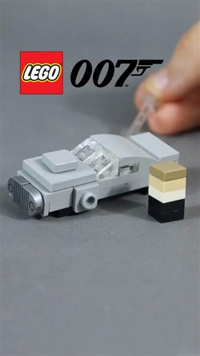 LEGO Aston Martin James Bond Car Tutorial #legoshorts #legos #legominivehicles