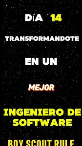 1.7K reactions · 65 shares | DIA 14 - REGLA DEL BOY SCOUT / CLEAN CODE #desarrollodesoftware #programacion | Cursos y asesorías de programación | Facebook