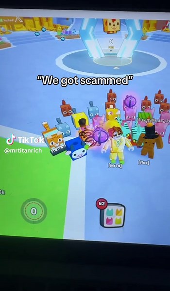 Experiencing Scams in Roblox Pet Simulator 99
