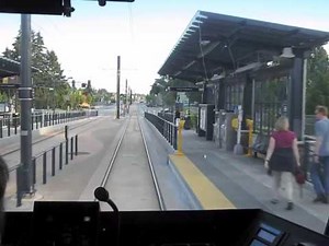 Link light rail through South Seattle (2x speed)