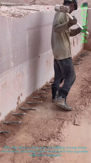 Reinforcing Rebar with a Hammer: Securing Steel in Stone Walls