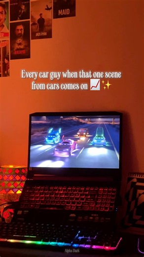Every car guys when this scene comes | Cars 1 | Alpha Dark #shorts
