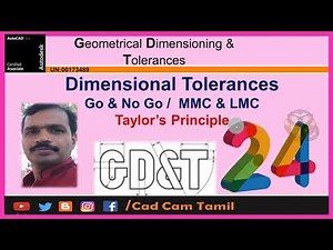 GD&T | Tamil | 24 MMC & LMC Taylor's Principle