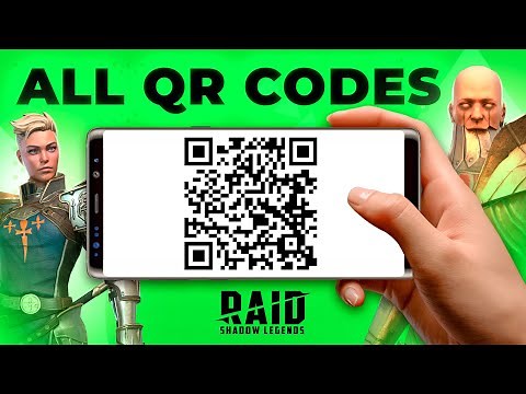 QR codes for Raid Shadow Legends with MEGA Bonus📱How to scan QR code in Raid Shadow Legends📱