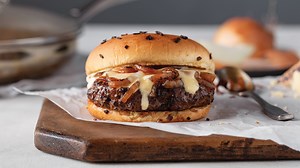 French Onion Filet Mignon Burger Recipe