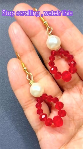 Don’t scroll , watch this easy DIY Earrings
