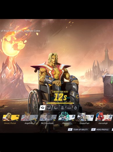 a wheelchair moves faster than he can walk deadass #marvelrivals #adamwarlock #mods #marvel#rivals