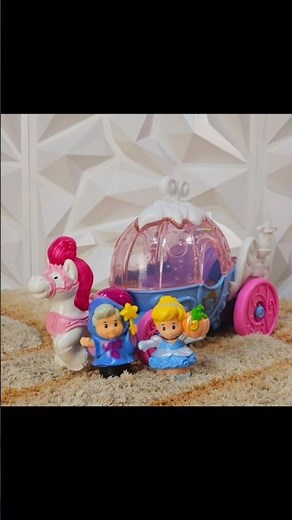 Fisher Price - Little People Disney Princess Cinderella's Coach #fisherprice #littlepeople