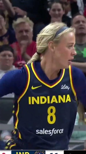 My love for Sophie Cunningham grows every time she does this! 💥#wnba #basketball