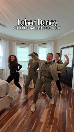 If labor had a dance floor… these would be the moves. Movement helps with comfort, progress, and confidence in birth — and our staff will guide you every step of the way 🩺💃