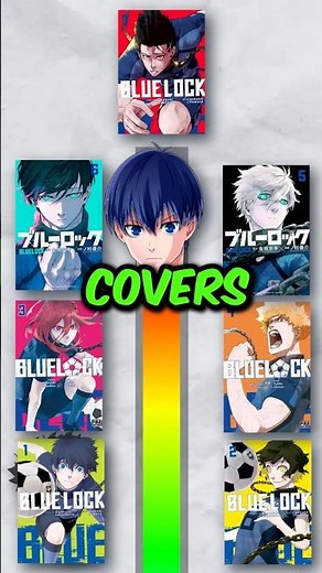 RANKING ALL BLUE LOCK VOLUME COVERS (part 1)