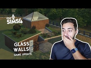 The Sims 4 July Update: Glass Walls & Rooftop Plants!