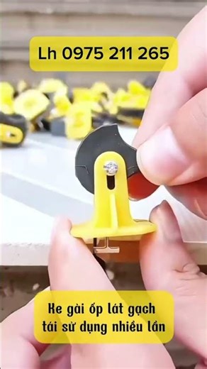 Reusable tile spacers #tilespacers #tileleveling #tilelaying #constructiontools #constructionworkers