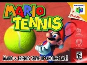 N64 Mario Tennis Gameplay