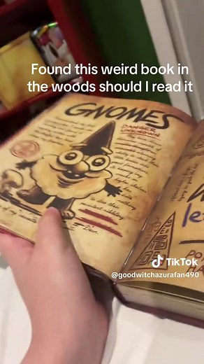 Strange Book Discovery in Gravity Falls