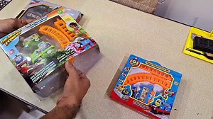 Unboxing and Review of Model Electric Toy Train Set with Track for Kids Battery Operated with Sound 