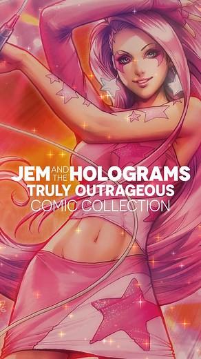 Power! Power! You’ve got the power! …to amp up your 𝗝𝗘𝗠 𝗔𝗡𝗗 𝗧𝗛𝗘 𝗛𝗢𝗟𝗢𝗚𝗥𝗔𝗠𝗦 collection today with a full set of the pulse-pumping comics! These exclusive, premium editions are now available at our 𝗧𝗥𝗨𝗟𝗬 𝗢𝗨𝗧𝗥𝗔𝗚𝗘𝗢𝗨𝗦 𝗖𝗢𝗠𝗜𝗖 𝗖𝗢𝗟𝗟𝗘𝗖𝗧𝗜𝗢𝗡 campaign on Kickstarter, so don’t miss out--back now! https://boomstud.io/JemBoomKS | BOOM! Studios