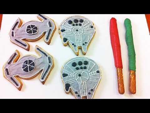 HOW TO MAKE STAR WARS COOKIES - NERDY NUMMIES