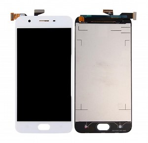LCD with Touch Screen for Oppo A57 - Rose Gold (display glass combo folder)