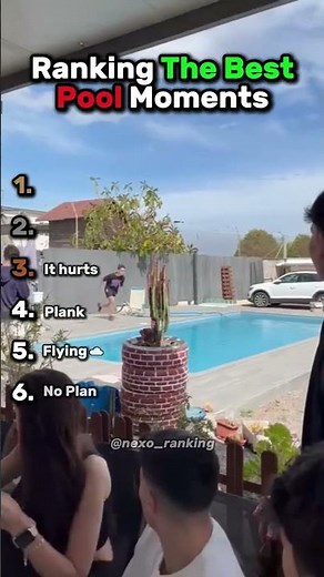 Ranking the Best Pool Moments!!