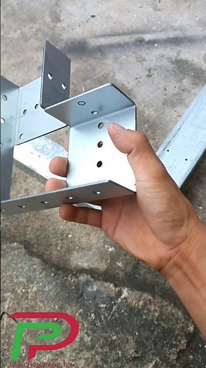 New assembly-style U-shaped steel connectors, flush-mount, for square tubing, prefab housing, and...