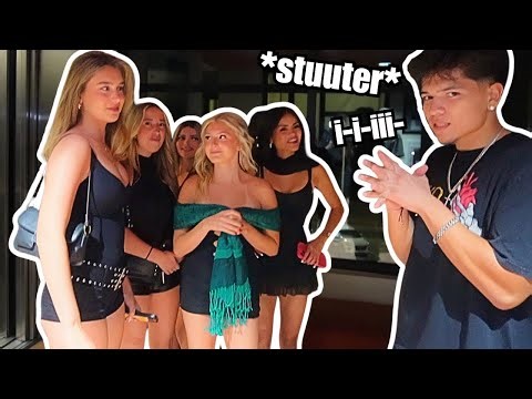 STUTTER PRANK - College Edition! (AWKWARD)