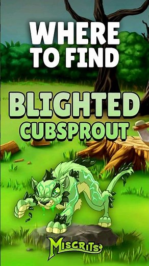 Blighted Cubsprout Location (Forest) - Miscrits 2025