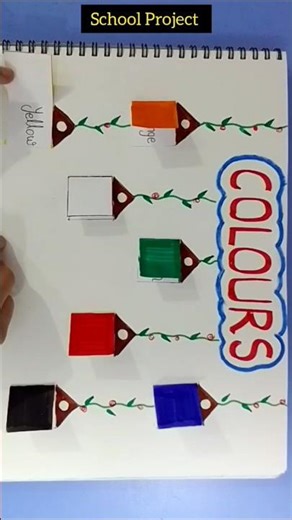 Colours Name | School Project #colours #schoolproject