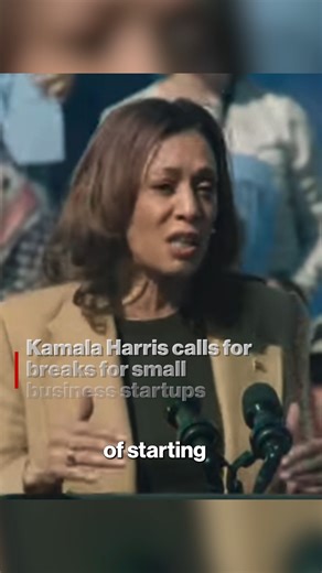 13K views · 448 reactions | Kamala Harris calls for breaks for small business startups | New York Post | Facebook