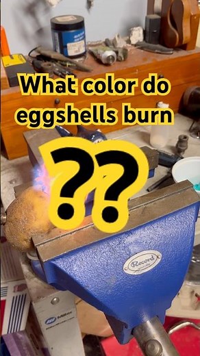 What Color Do Eggshells Burn? 🥚🔥