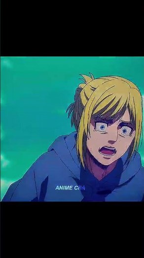 Annie Leonhart Transformation 💥 | Attack on Titan Edit #attackontitan #animeshorts