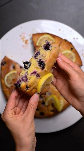 Fluffy Lemon Blueberry Cake 🍋🫐 Simple Recipe | Bake it moist & light yourself