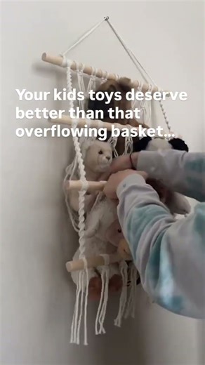 The Easiest Toy Tidy Hack #storagesolutions #kidstoys #bedroomdecor