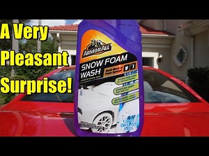 Armor All Snow Foam Wash Review. 2020. Nissan GTR.