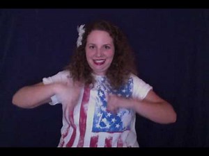 "The Star Spangled Banner" in American Sign Language Tutorial