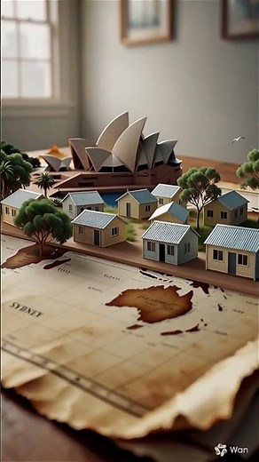 Sydney Animation Creates a Miniature World in Tilt Shift ✨ #shorts