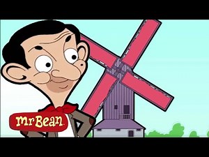 Mr Bean WINDMILL PAINTER | Mr Bean Cartoon Season 1 | Mr Bean Official