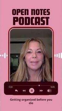 Why You Should Get Organized Before You Die | Open Notes Podcast #sociology