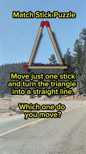 Match Stick Puzzle Challenge: Move One Stick