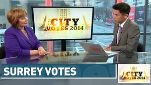 Surrey mayoral candidate Linda Hepner