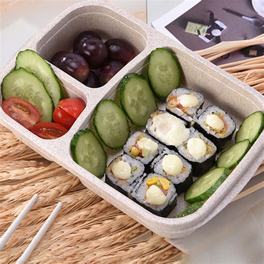 Last Chance Bento Box Adult Lunch Box 3-Compartment Meal Prep Container For Kids Stackable Snack Containers For School And Travel Lunch Microwave Safe 2025 New - Walmart.ca